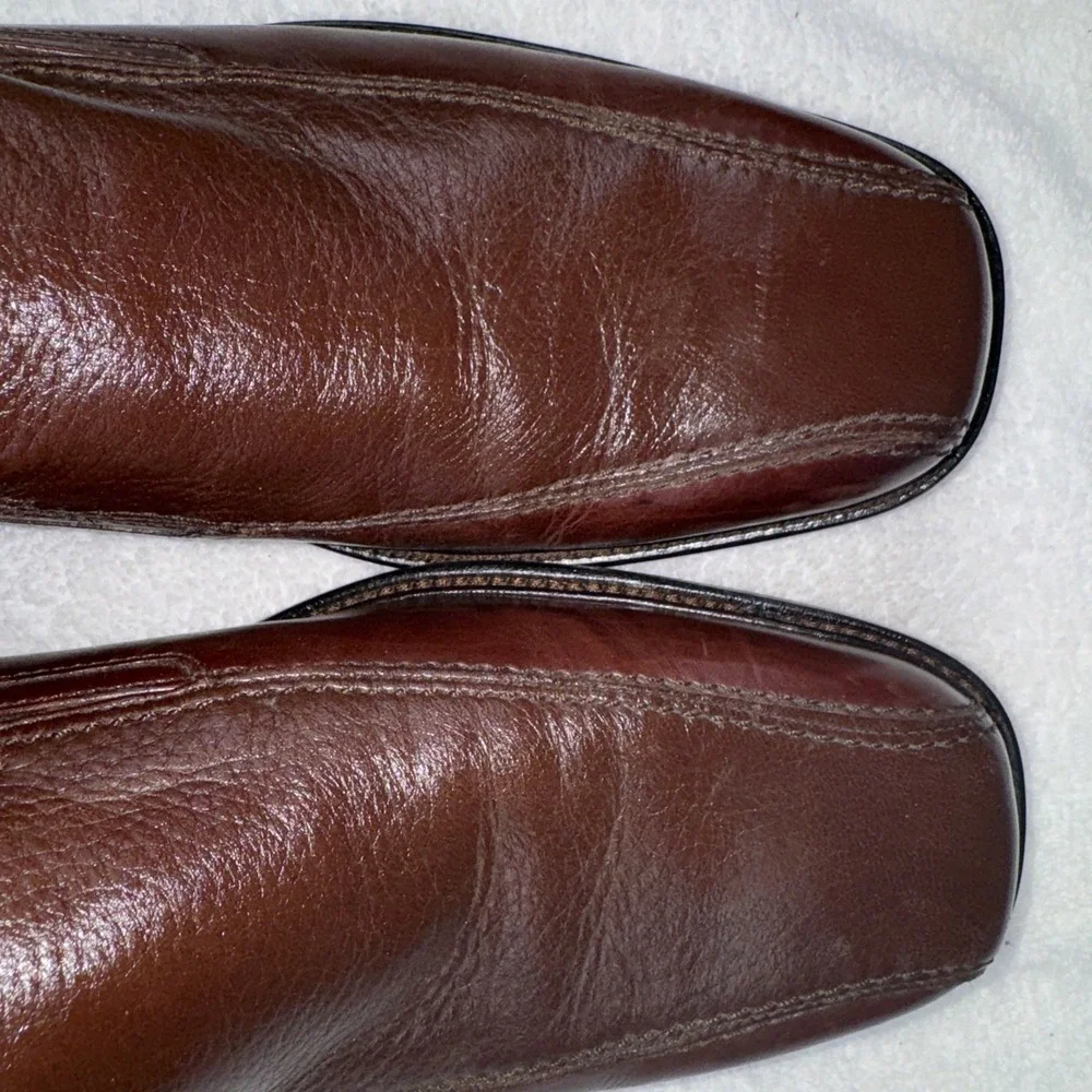 BOSTONIAN First Flex‎ Men's Brown Leather Slip On Loafer 22816 Size 10.5 M